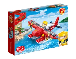 Конструктор "Пожежники" (125 елм.) Пожежний літак