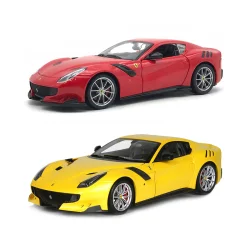 Автомодель - FERRARI F12TDF (асорті жовтий, червоний, 1:24)