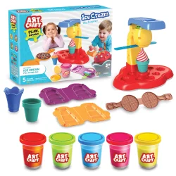 Набір для творчості з тіста "Морозиво" Art Craft (280 г) (372*260*75 мм) "dede"