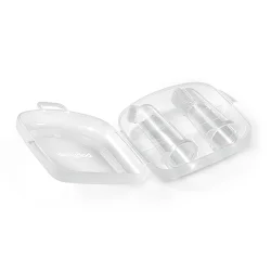 Зубна щіточка з масажом для ясен на пальчик (2шт.) (Прозорий)/ "Babyono"