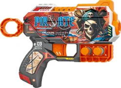 Іграшковий пістолет мех. з м'якими набоями (6 шт.) (Пірати) (20 х 13.5см)