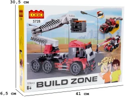 Конструктор "Будівництво" (320 елм.) 3в1 Підйомник / COGO