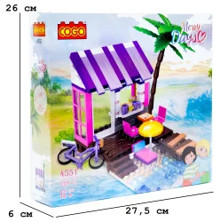 Конструктор "Дівчатка" (228 елм.) Серфінг / COGO