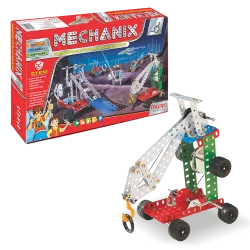 Металевий конструктор, розвиваючий "MECHANIX" №4 (263 елм./20 моделей)