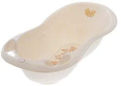 Ванночка 102 см LUX "Ведмедики" зі зливом (Бежевий)