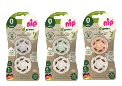 Пустушка кругла Cherry Green Newborn (до 2 м),(2 шт), колір- MIX (NIP)