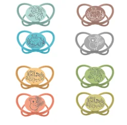 Пустушка "Мій метелик "  "Зелена Серія"(силікон) (від 0 до 6 місяців),(2 шт)/ NIP