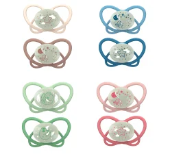 Пустушка "Мій метелик Ніч"  "Зелена Серія"(силікон) (від 16 до 32 місяців),(2 шт)/ NIP