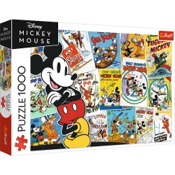 Пазли - (1000 елм.) - "Світ Міккі Маус" / Дісней / Trefl