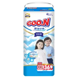 Трусики-підгузки GOO.N Slim & Comfortable для дітей 15-25 кг (розмір 6(XXL), унісекс, 36 шт)
