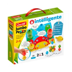 Набір - ДЛЯ ЗАНЯТЬ МОЗАЇКОЮ (великі фішки (16 шт.), картки, основи)