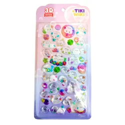 Набір 3D-наліпок TIKI WIKI серії "Crystal" – ТІКІ КАЗКА