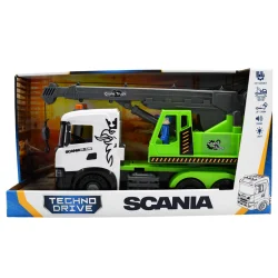 Автомодель серії "Mid Truck" – АВТОКРАН SCANIA (світло, звук)