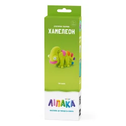 Набір пластиліну, що самостійно твердіє, ЛІПАКА - ЕКЗОТИЧНІ ТВАРИНИ: ХАМЕЛЕОН