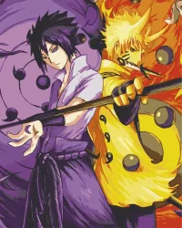 Картина за номерами. Art Craft "Наруто. Пробудження сили" 40 * 50см 10259-AC