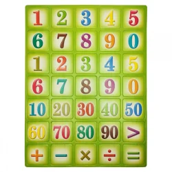 Дитячий навчальний набір магнітів "Цифри" 1151ATS для 3х років Зелений