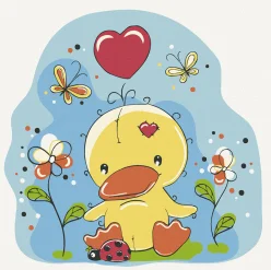 Картина за номерами. Art Craft "Каченя" 30х30 см 15533-AC