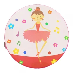 Дерев'яна іграшка Бубен MD 0367 15 см  Балерина