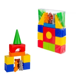 Конструктор Теремок №1 1-064 20 деталей