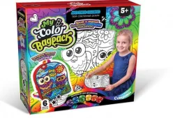 Комплект креативного творчості My Color BagPack CBP-01 рюкзак-розмальовка  Сови
