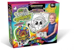 Комплект креативного творчості My Color BagPack CBP-01 рюкзак-розмальовка  СовавШапке