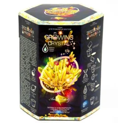 Ігровий набір для вирощування кристалів GRK-01 GROWING CRYSTAL  Бурштин