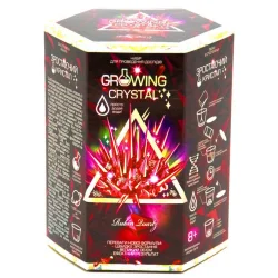 Ігровий набір для вирощування кристалів GRK-01 GROWING CRYSTAL  Рубін