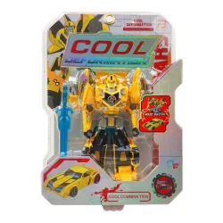 Дитячий робот-трансформер Динозавр FB166-67, 13,5 см  Жовтий