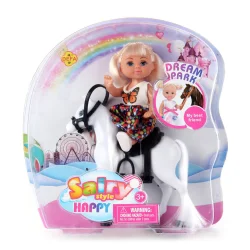 Лялька типу Барбі малятко на поні DEFA 8410, 3 види  Білий