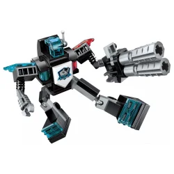 Дитячий Конструктор Qman 1413-1-8 транспорт, зброя, 95 дит.  Law Enforcement Robot