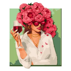 Картина за номерами "Квітучий настрій" ідейка KHO4899 40х50 см