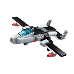 Конструктор Qman 1418Q-1-8 військовий транспорт 74-101 деталь  Літак Звукова хвиля