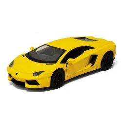 Автомодель легкова LAMBORGHINI AVENTADOR LP 700-4, 5" KT5355W, 1:38  Жовтий