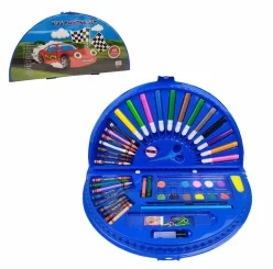 Дитячий набір для творчості і малювання MK 3918-2 у валізі  Машинка