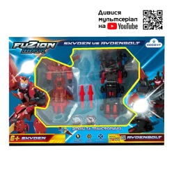 Ігровий набір трансформерів FUZION MAX - СКАЙДЕН І РАЙДЕНБОЛТ