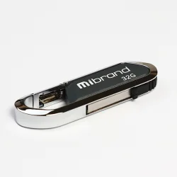 Флеш-накопичувач Mibrand USB 2.0 Aligator 32Gb Grey