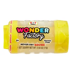 Маса для ліплення, що не засихає, WONDER FACTORY – СВІТ КОЛЬОРУ ТА ФОРМИ (в асорт., в дисп.)