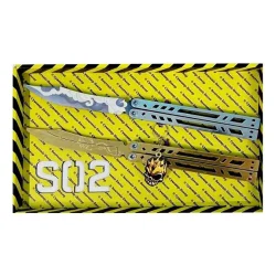 Набір ножів сувенірних дерев'яних SO-2 "МЕТЕЛЬ LEGASY & МЕТЕЛЬ KUMO" SO2-3-B