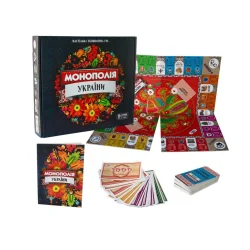 Купити Гра LUX "Монополія України" Strateg 7008 українською Гра LUX "Монополія України" Strateg 7008 українською