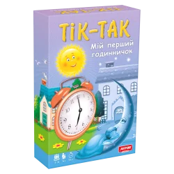 Дитяча розвиваюча гра "Тік-Так" 0819 перший годинник