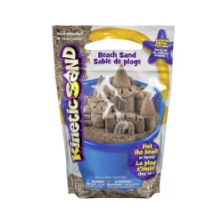 Пісок для дитячої творчості KINETIC SAND BEACH  (натуральний колір - 1360 г)