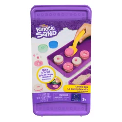 Набір піску для творчості - KINETIC SAND КОЛЬОРОВЕ ПЕЧИВО (2 кольори, 227 g, аксес.)
