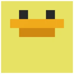 Розпис на полотні "Качка" 15021-AC 30x30 см