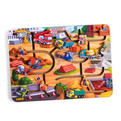 Розвиваючий лабіринт "Будівництво" (ПСД236) PSD236, 15 рухомих персонажів