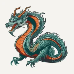 Картина за номерами "Дракон" 16076-AC 40x40 см 