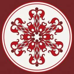 Картина за номерами "Круглий орнамент" 13043-AC 30х30 см