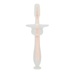 Силіконова зубна щітка Mumlove MGZ-0707(Pink) з обмежувачем