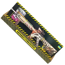 Зібрана модель Гумкостріл АВТОМАТ "M-16 DUSTY" M16DU