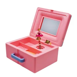 Музична скринька Валіза CS9938-1 заводна з балериною