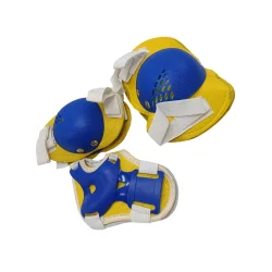 Комплект захисний дитячий MS 0032-2(Yellow) наколінники, налокітники, зап'ястя